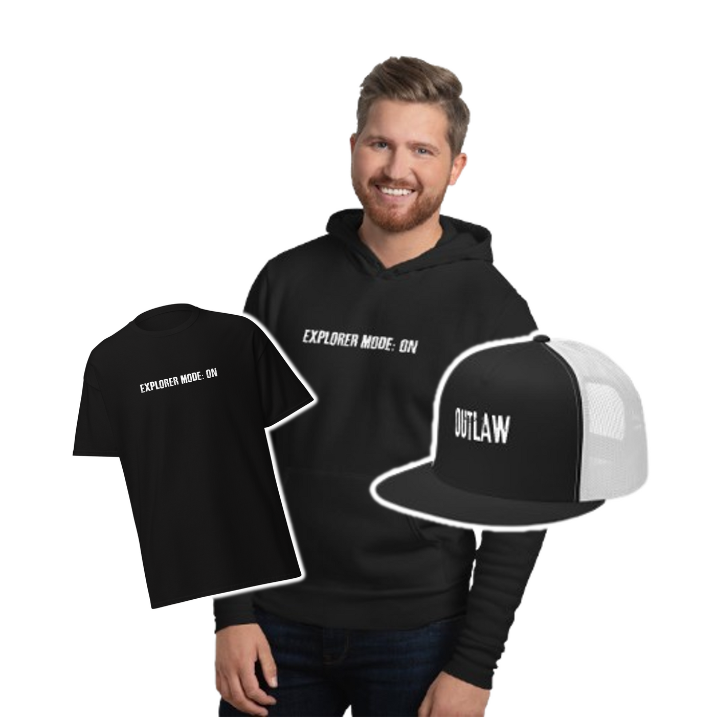 Ultimate Everyday Bundle – Cap + Long Sleeve Tee + Hoodie